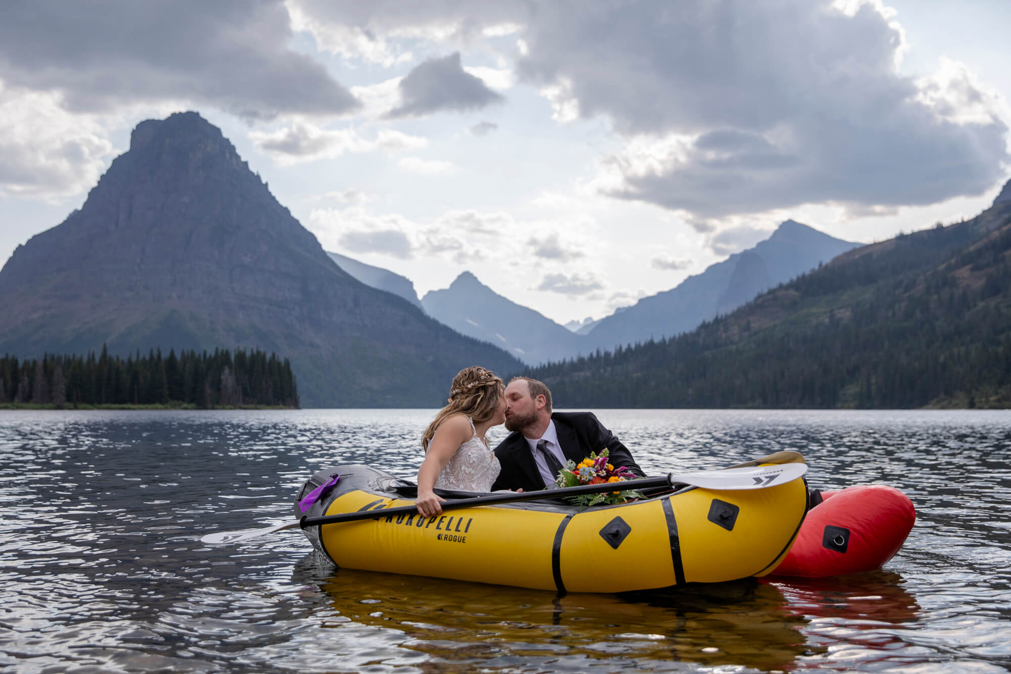 eloping in glacier national park 414 | Adventure Elopement Photographers